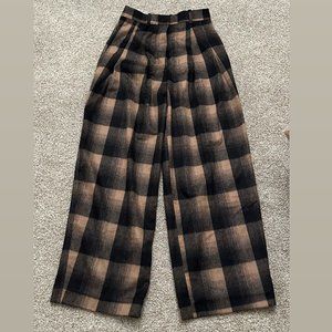 COS wide leg wool-blend pant
